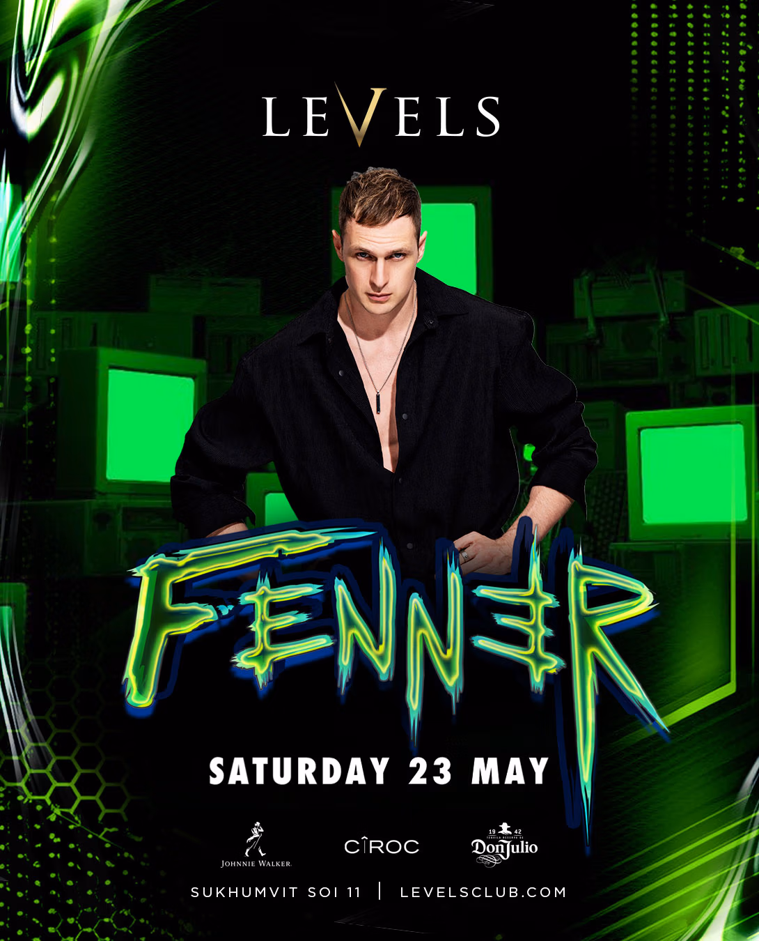 Fenner live at levels
